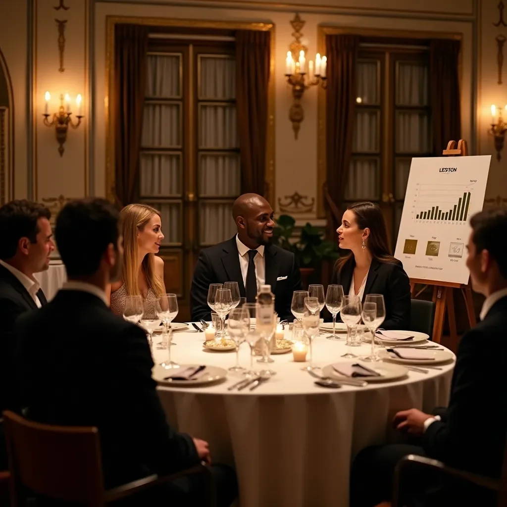 Professional team collaboration